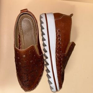 Authentic Mexican Leather loafers